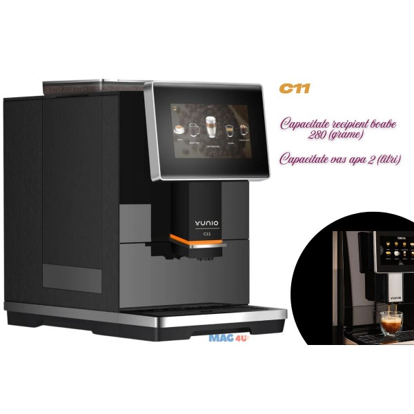 Aparat Profesional de Cafea Automat pentru Casa si Birouri Mici - Yunio by Dr. Coffee C11 - Cafea excelenta, zi de zi.