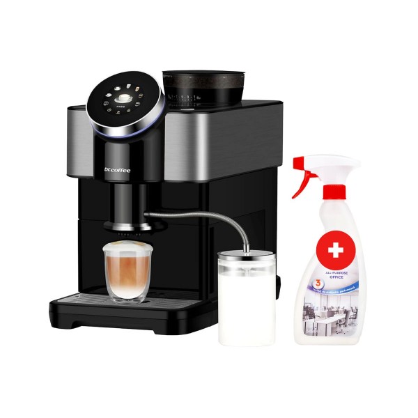 Aparat Profesional de Cafea Automat pentru Casa si Birouri Mici -  Yunio by Dr. Coffee H2 - Cafea de specialitate, simplu de preparat.