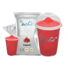 Premix Granita IceVend Căpșuni – Aromă intensă de căpșuni pentru granită (620 gr.)