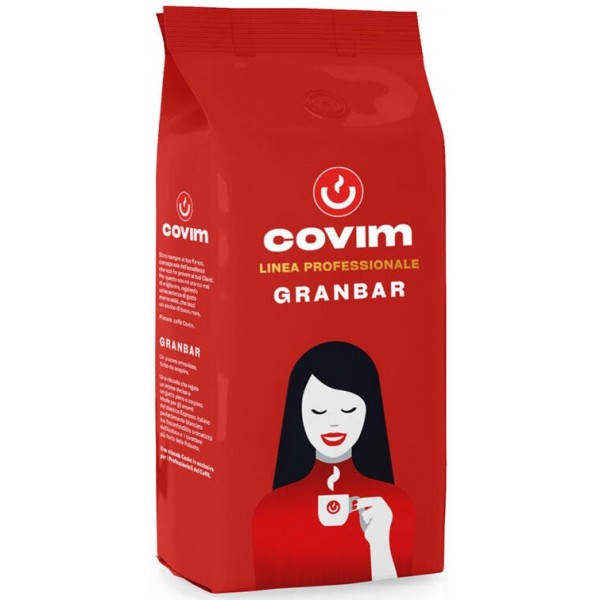 Cafea Boabe COVIM Granbar 1 Kg Intensă și Ideală pentru Vending