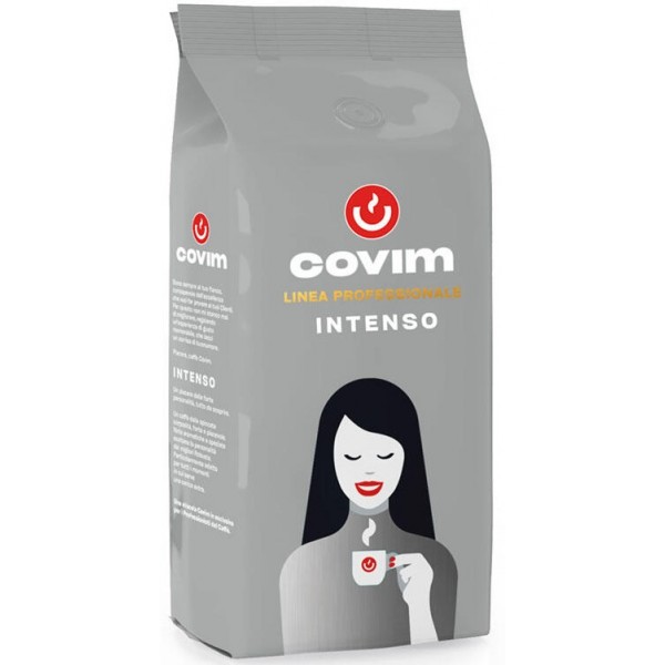 Cafea Boabe COVIM Intenso Premium 1 Kg – 100% Robusta, Intensă, Ideală pentru Vending