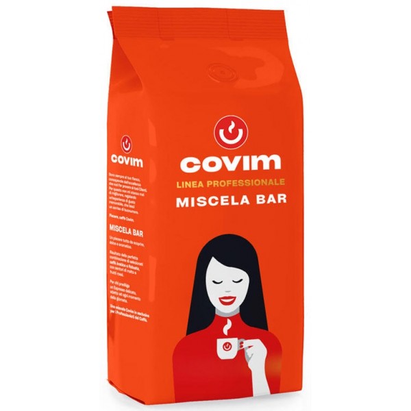 Cafea Boabe COVIM Miscela Bar 1 Kg Espresso Intens cu Cremă Bogată