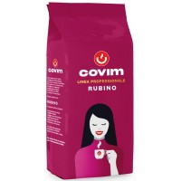 Cafea Boabe Premium COVIM Rubino 1 Kg Espresso Italian cu Aromă Intensă