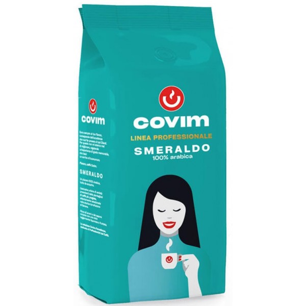 Cafea Boabe COVIM Smeraldo 1 Kg 100% Arabica, Barista Competition Class, Espresso Premium Italian