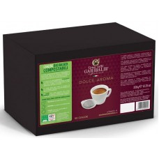 Monodoze Cafea GARIBALDI Dolce Aroma – 50 monodoze/cutie, 50% Arabica / 50% Robusta, Espresso Premium