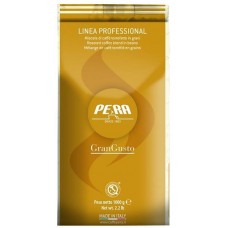 Cafea Măcinată Pera Gran Gusto 250 gr 50% Arabica, 50% Robusta, Note de Ciocolată și Alune de Pădure