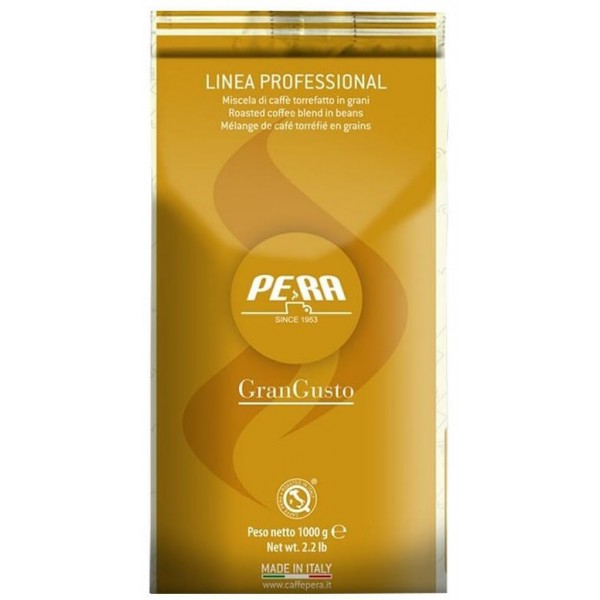 Cafea Boabe PERA Gran Gusto 1 Kg Intensă, Ideală pentru Vending