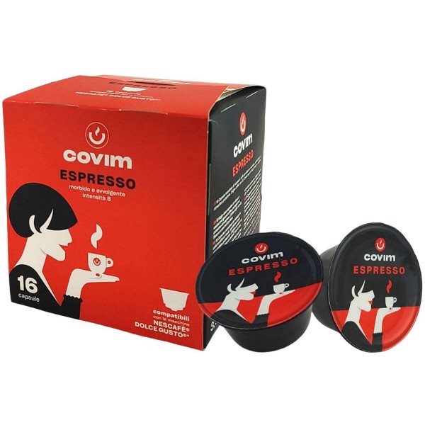 Capsule Cafea Covim Armonico Compatibile Dolce Gusto 16 Capsule