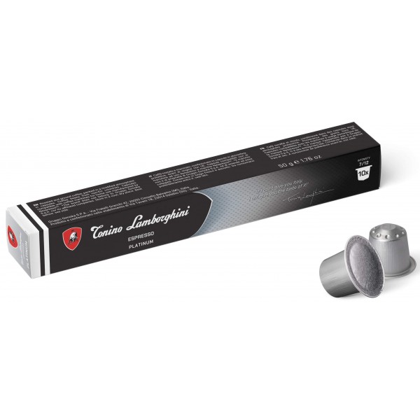 Capsule Cafea Tonino Lamborghini Espresso Platinum Compatibile Nespresso 10 Capsule
