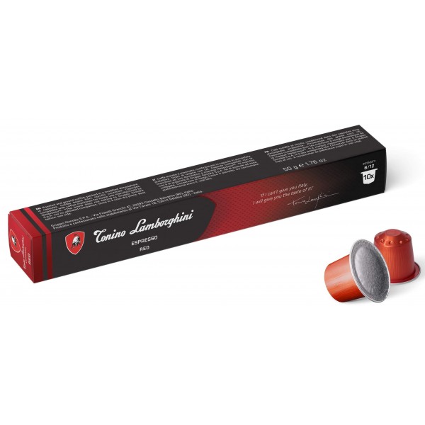 Capsule Cafea Tonino Lamborghini Espresso Red Compatibile Nespresso 10 Capsule