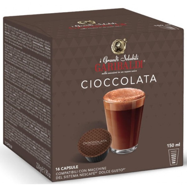 Capsule Garibaldi Ciocolată compatibile Dolce Gusto 16 capsule