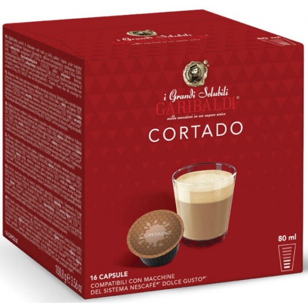 Capsule Garibaldi Cortado – compatibile Dolce Gusto 16 capsule
