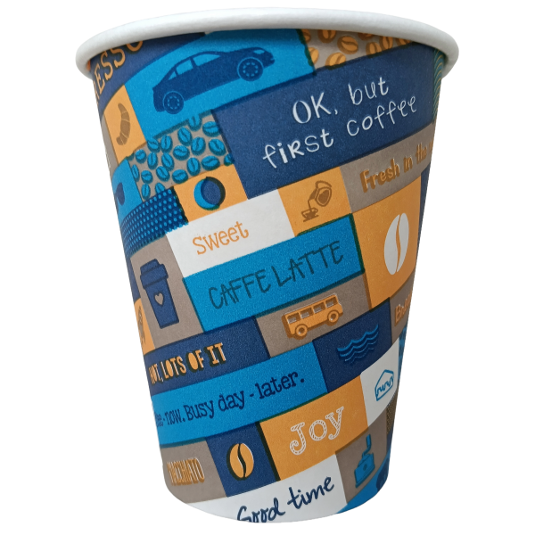 Pahar cafea carton CUPS JOY cup 8 OZ - 234 ml - 50buc/set