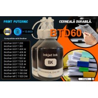 Set Cartus Cerneala Speed Compatibil Brother 2x BTD60BK Negru 13800 pagini cu 2x Pix Schneider