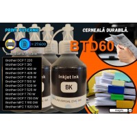 Set Cartus Cerneala Speed Compatibil Brother 4x BTD60BK Negru 27600 pagini cu 4x Pix Schneider 