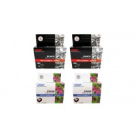 Set Cartuse Cerneala Speed Compatibil HP339, 2xC8767EE Negru, 2xC9363EE Color, 106ml si Pix Schneider