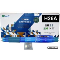 Set Cartus Toner ReTech Compatibil HP26A, CF226A Negru 3100pagini, 2xPix Xball si 1buc CD-R Maxell cu plic