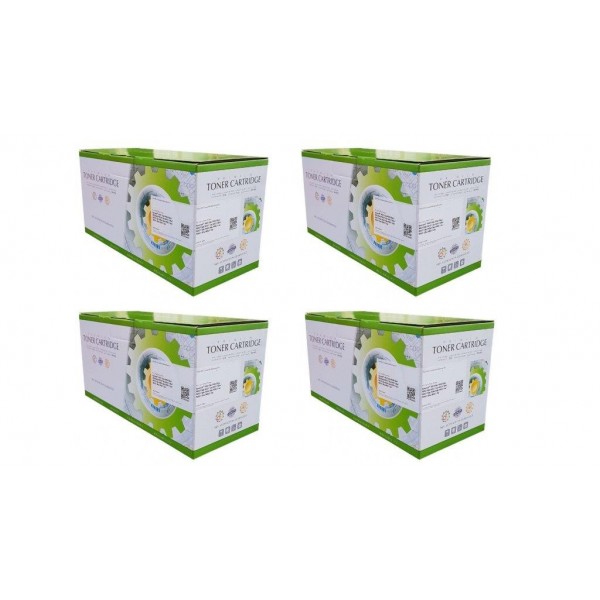 Pachet cartuse Lexmark C540H2KG negru C540H2CG cyan C540H2MG magenta C540H2YG galben compatibil SCC 8500 pagini