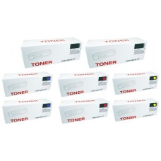 Pachet cartus toner Speed CB380A 823A negru x2 CB381A 824A cyan x2 CB383A 824A magenta x2 CB382A 824A galben x2 compatibil HP 159000 pagini