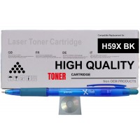 Set Cartus Toner Compatibil HP59X, CF259X Negru, 10000pagini cu chip, Pix Xball si 1buc CD-R Maxell cu plic