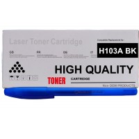 Set Cartus Toner Compatibil HP103A, 1xW1103A Negru, 2500pagini, Pix Radius