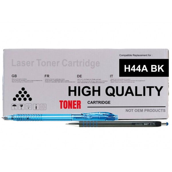 Set Toner Speed compatibil HP44A, CF244A, Negru 1000 pagini, Pix cu mecanism si Pix CNX567
