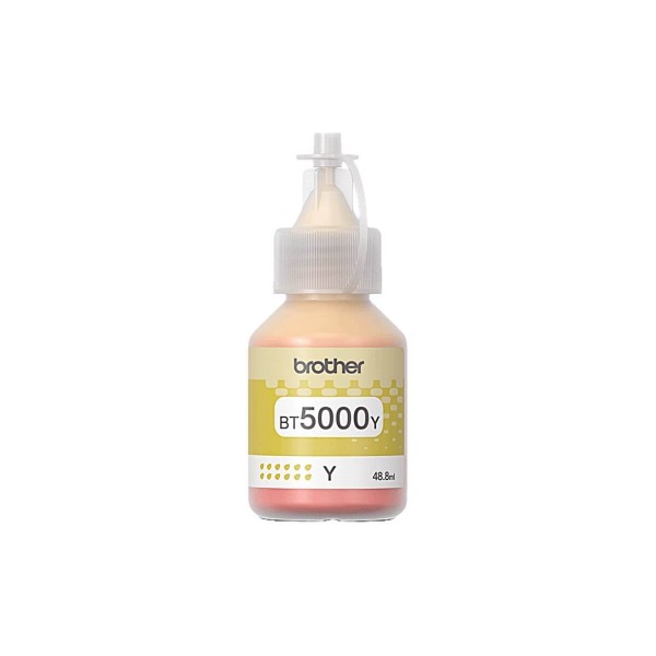Flacon cerneala Brother Original BT5000Y Galben 5000 Pagini Compatibil Brother DCP si MFC