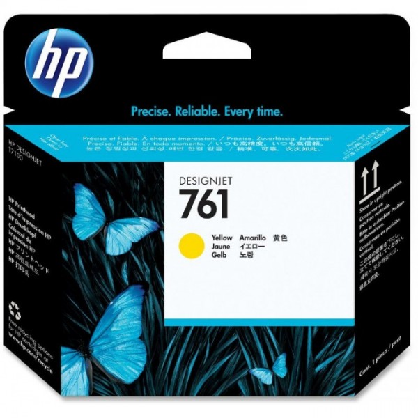 Cap de printare Original HP761, CH645A Galben, 0