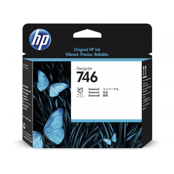 Cap de printare Original HP746, P2V25A Negru
