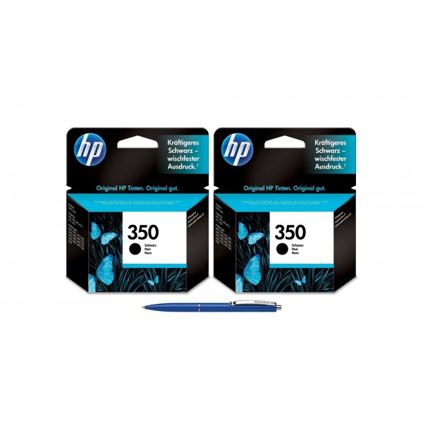 Pachet MAG4U Cartuse Cerneala Originale 2 bucati CB335EE (350) Black si Pix Schneider