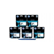 Pachet MAG4U Cartuse Cerneala Originale 5 bucati 3JA26AE Black si 3JA26AE Black si 3JA23AE Cyan si 3JA24AE Magenta si 3JA25AE Yellow si Pix Schneider