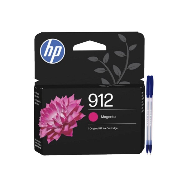 Set Cartus Cerneala Original HP 912 3YL78AE Magenta 315 pagini 4.0ml cu 2x Pix Radius