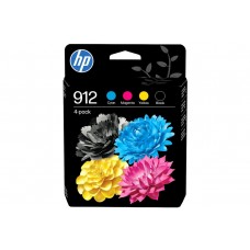 Pachet Cartuse Cerneala Original HP 912 4 culori 1245 pagini 17.08ml