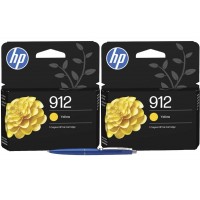 Set 2x Cartuse HP 912 Galben Originale 3YL79AE + Pix Schneider
