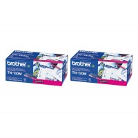 Set Cartuse Toner Brother Original 2x TN130M Magenta 3000 Pagini si stick USB