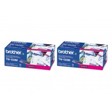 Set Cartuse Toner Brother Original 2x TN130M Magenta 3000 Pagini si stick USB