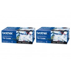 Set Cartuse Toner Brother Original 2x TN135BK Negru 10000 Pagini si stick USB