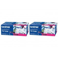 Set Cartuse Toner Brother Original 2x TN135M Magenta 8000 Pagini si stick USB