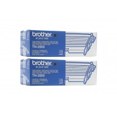 Set Cartuse Toner Brother Original 2x TN2005 Negru 3000 Pagini si stick USB