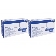 Set Cartuse Toner Brother Original 2x TN2010 Negru 2000 Pagini si stick USB