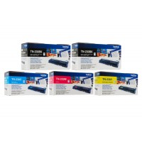 Set Cartuse Toner Brother Original 2x TN230BK Negru, 1x TN230C Cyan, 1x TN230M Magenta, 1x TN230Y Galben, 8600 Pagini si stick USB