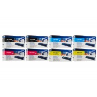 Set Cartuse Toner Brother Original 2x TN230BK Negru, 2x TN230C Cyan, 2x TN230M Magenta, 2x TN230Y Galben, 12800 Pagini si stick USB