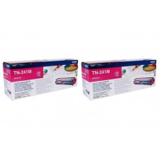 Set Cartuse Toner Brother Original 2x TN241M Magenta 2800 Pagini si stick USB