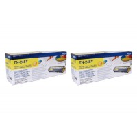 Set Cartuse Toner Brother Original 2x TN245Y Galben 4400 Pagini si stick USB