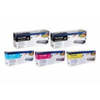 Set Cartuse Toner Brother Original 2x TN241BK Negru, 1x TN245C Cyan, 1x TN245M Magenta, 1x TN245Y Galben, 11600 Pagini si stick USB