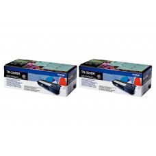 Set Cartuse Toner Brother Original 2x TN320BK Negru 5000 Pagini si stick USB