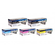 Set Cartuse Toner Brother Original 2x TN321BK Negru, 1x TN321C Cyan, 1x TN321M Magenta, 1x TN321Y Galben, 9500 Pagini si stick USB