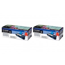 Set Cartuse Toner Brother Original 2x TN325BK Negru 8000 Pagini si stick USB