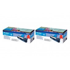 Set Cartuse Toner Brother Original 2x TN325C Cyan 7000 Pagini si stick USB
