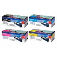 Set Cartuse Toner Brother Original 1x TN325BK Negru, 1x TN325C Cyan, 1x TN325M Magenta, 1x TN325Y Galben, 14500 Pagini si stick USB